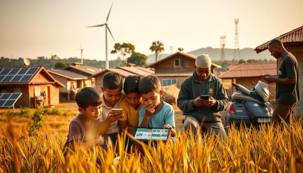 Dampak Sosial Ekonomi Desa Digital