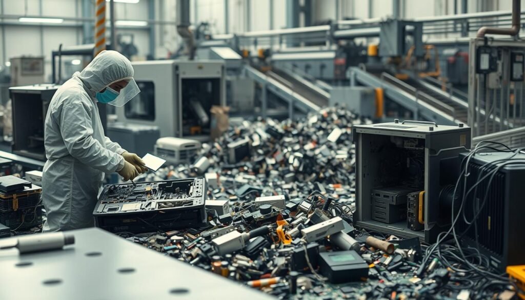Proses Daur Ulang Sampah Elektronik