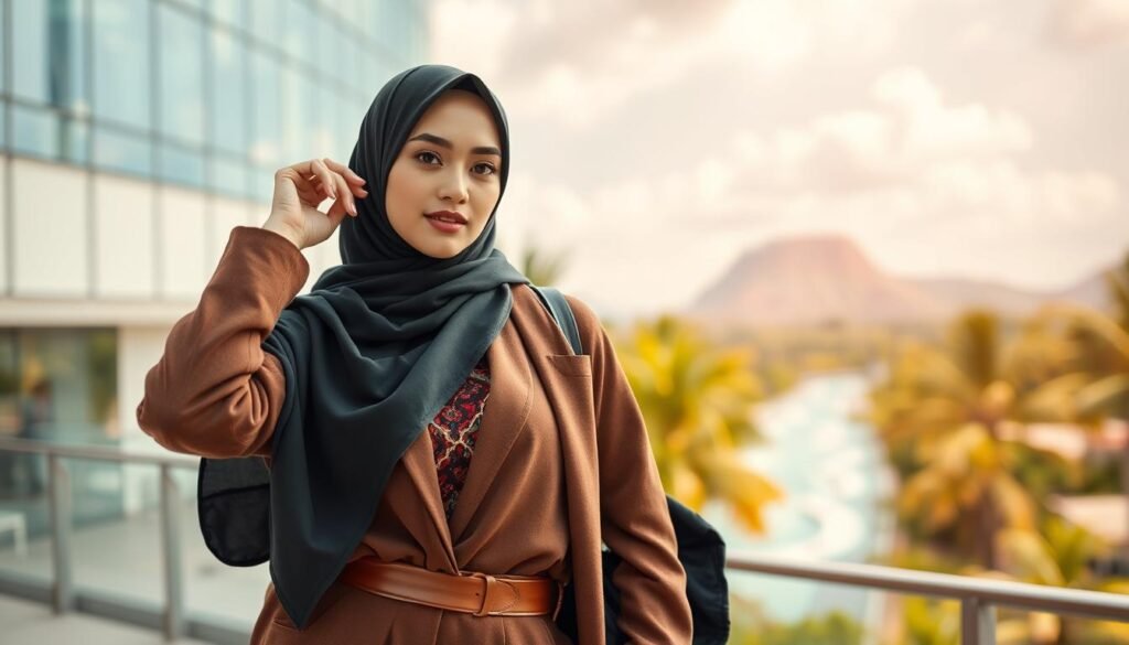 influencer fashion muslim