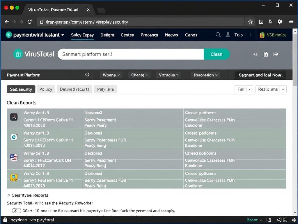Tool VirusTotal untuk memeriksa keamanan website platform pembayaran Tool VirusTotal untuk memeriksa keamanan website platform pembayaran