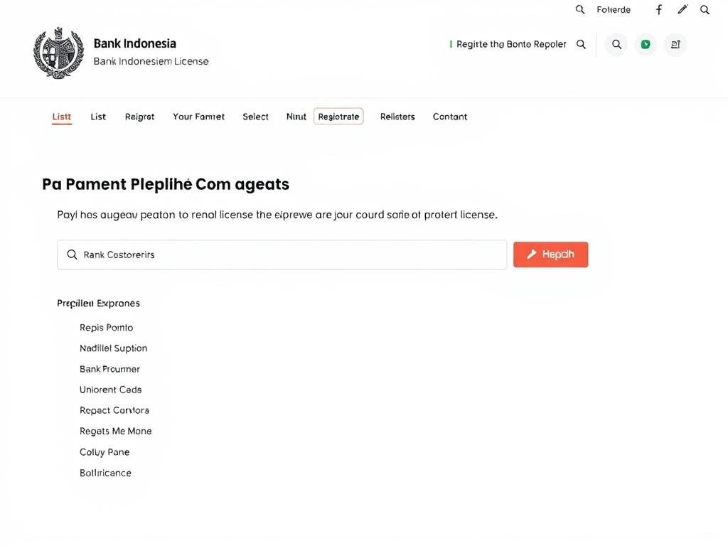 Website Bank Indonesia untuk memeriksa izin platform pembayaran tagihan terpercaya Website Bank Indonesia untuk memeriksa izin platform pembayaran tagihan terpercaya